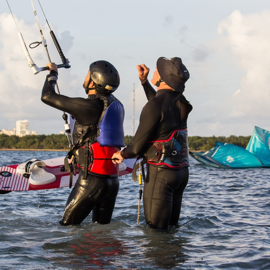3-hour private or shared Kiteboarding Lesson (First Timers - Max 2 people)
