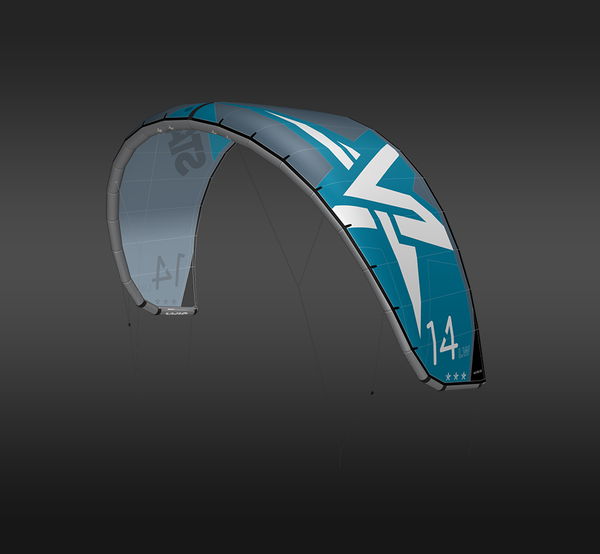 STAR KITEBOARDING Light Wind  14M Water Kite (2023)